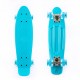 Πλαστικό mini cruiser skateboard 22.5'' Μπλε με LED ρόδες Fish (surfSK-22INCH-LED-BLUE)
