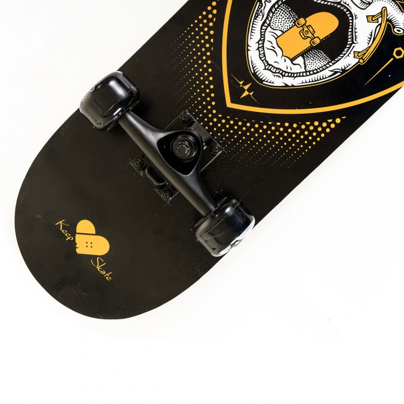 Skateboard 31'' Black heart Fish (surf0501-318841)
