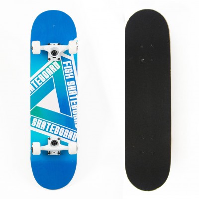 Skateboard 31'' Blue Triangle Fish (surf0501-318141)