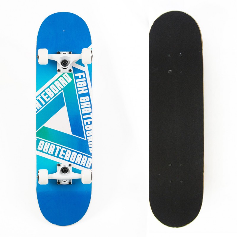 Skateboard 31'' Blue Triangle Fish (surf0501-318141)