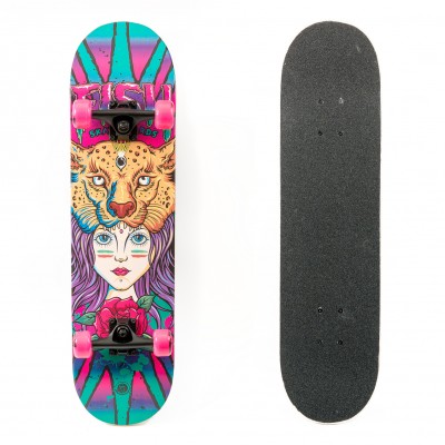 Skateboard 31'' Lion Lady Fish (surfSK-31INCH-LIONLADY)