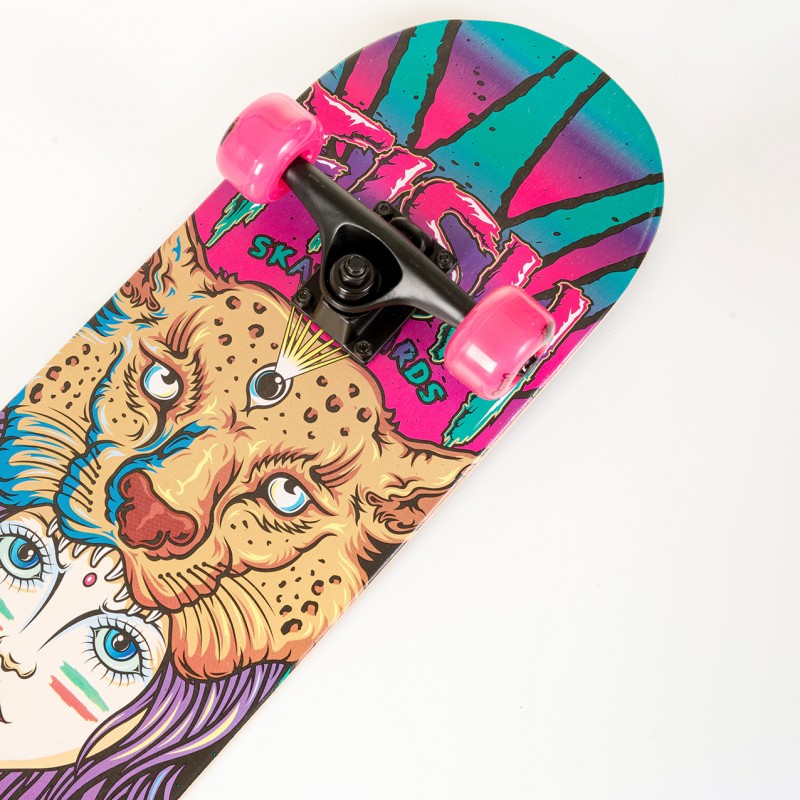Skateboard 31'' Lion Lady Fish (surfSK-31INCH-LIONLADY)