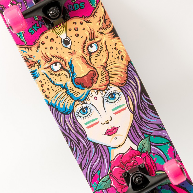 Skateboard 31'' Lion Lady Fish (surfSK-31INCH-LIONLADY)