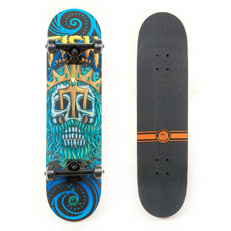 Skateboard 31'' Poseidon Fish  (surfTLS-3108CA)