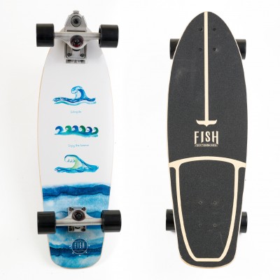Surf skateboard 32" Waves - Fish (surfSK-32INCH-F12A7)