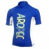 UV λύκρα με κοντό μανίκι παιδική μπλε Aropec (surfSS-3K34C-BU)