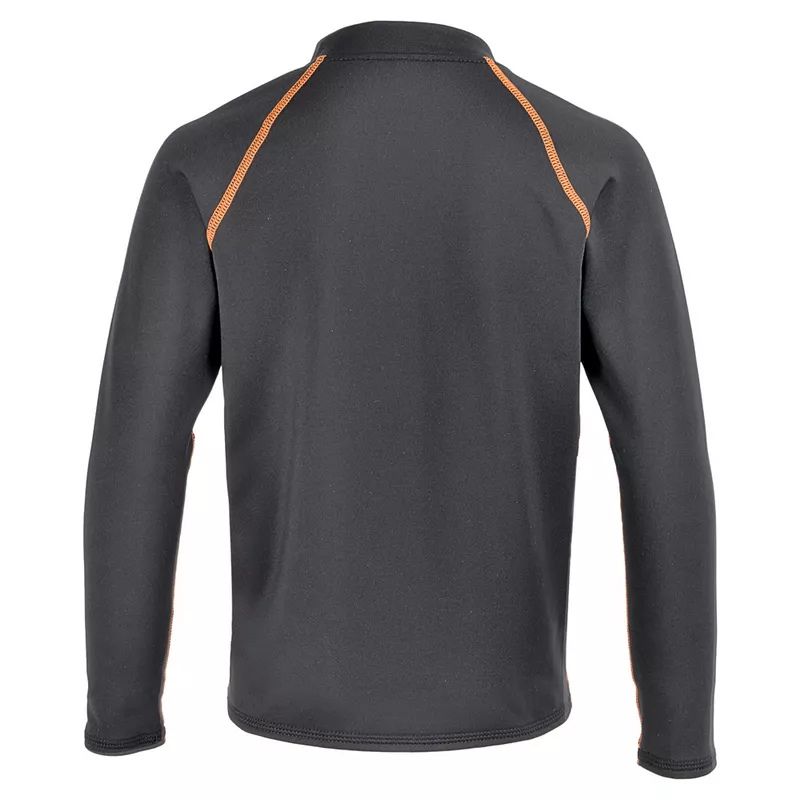 UV παιδική λύκρα thermal fleece με μακρύ μανίκι Μαύρη - Aropec 4 (surf2916)