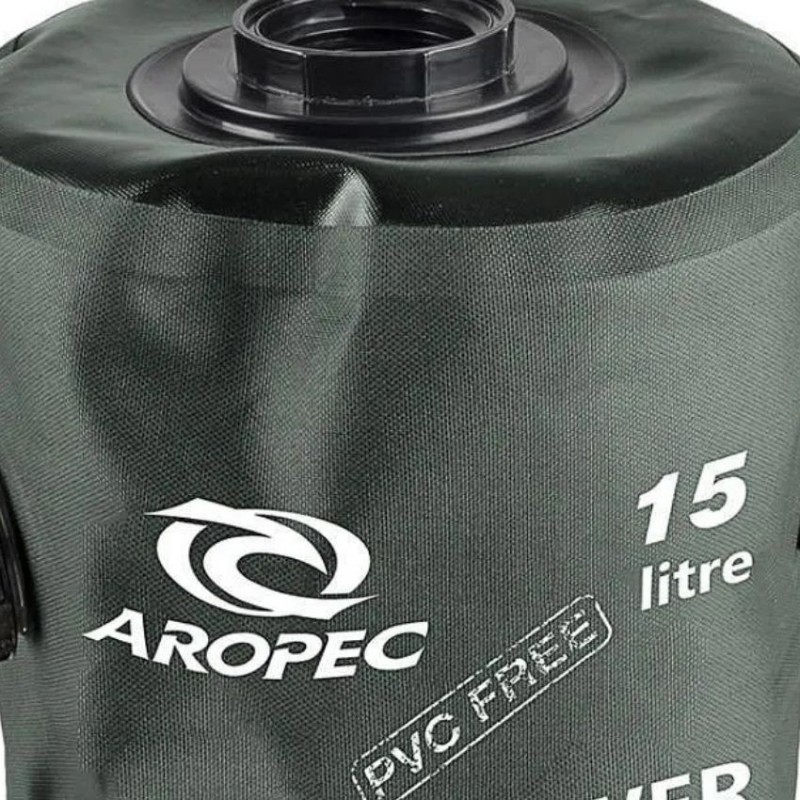 Φορητή ηλιακή ντουζιέρα με σύστημα πίεσης 15L - Aropec (surf2719)