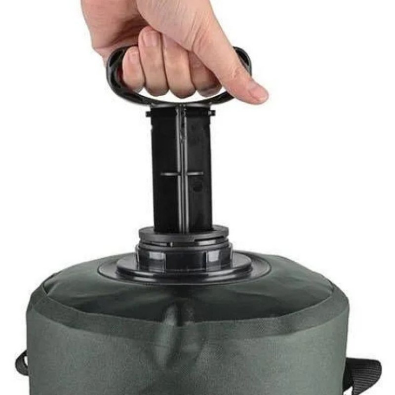 Φορητή ηλιακή ντουζιέρα με σύστημα πίεσης 15L - Aropec (surf2719)