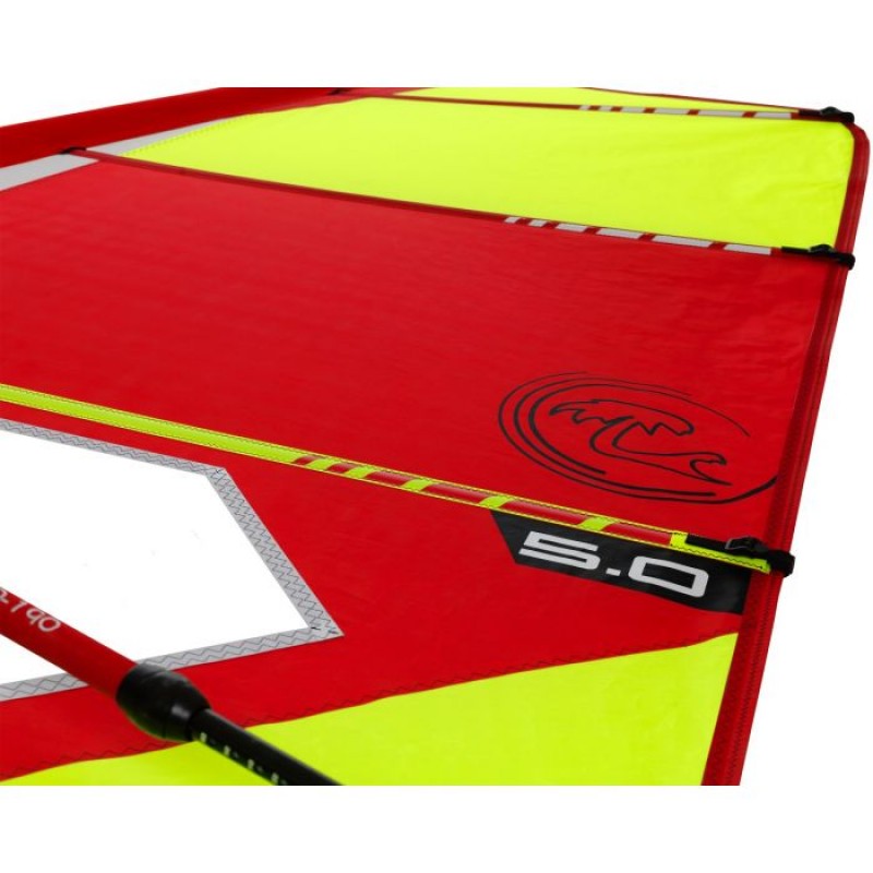 Trainer V2 5,5 Dacron sail - Ολοκληρωμένο σετ πανί για windsurf με RDM epoxy άλμπουρο - ΤΙΚΙ (surf105455)