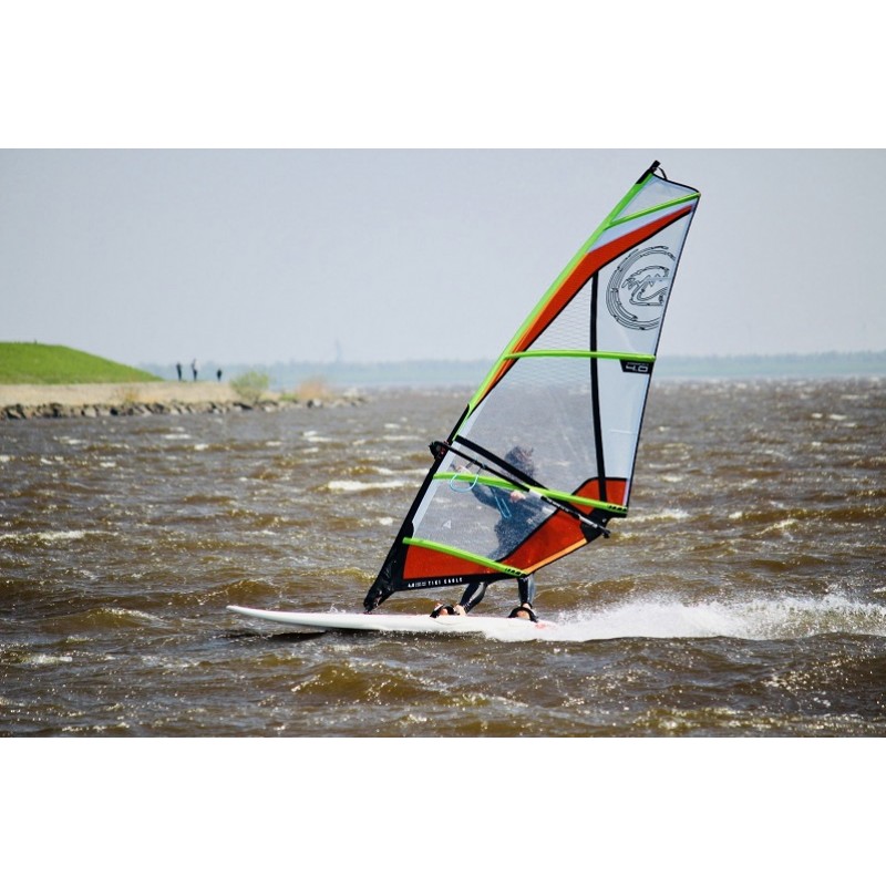 Eagle 4,5 X-ply sail - Ολοκληρωμένο σετ πανί για windsurf με RDM epoxy άλμπουρο - ΤΙΚΙ (surf101435)