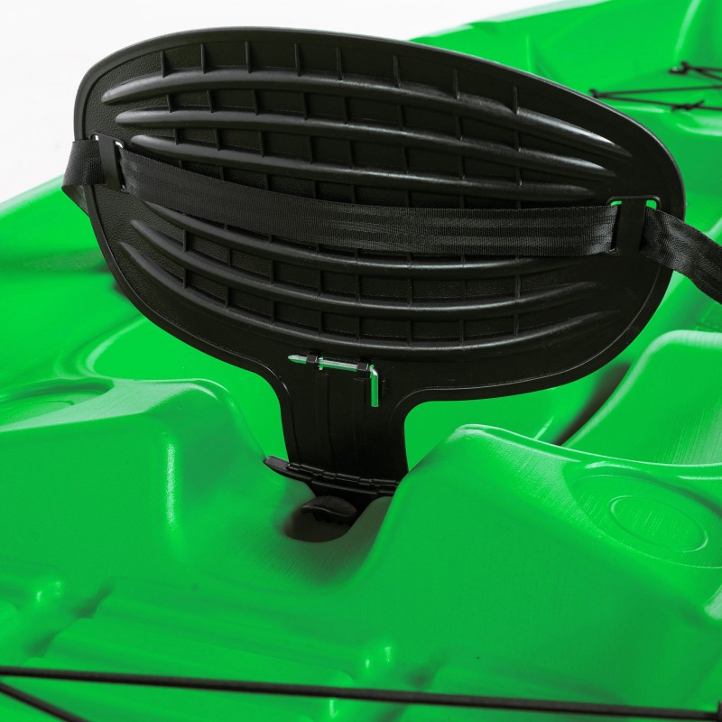 Tipsy 254 μονοθέσιο καγιάκ με λευκή γάστρα SCK Πράσινο-Άσπρο (surf2681)