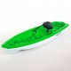 Tipsy 254 μονοθέσιο καγιάκ με λευκή γάστρα SCK Πράσινο-Άσπρο (surf2681)