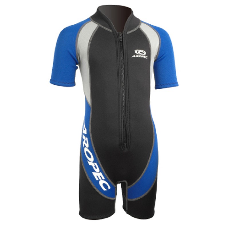 Παιδική / βρεφική στολή νεοπρενίου 2mm μπλε Aropec (surfDS-3A20-1C-2MM-BU)