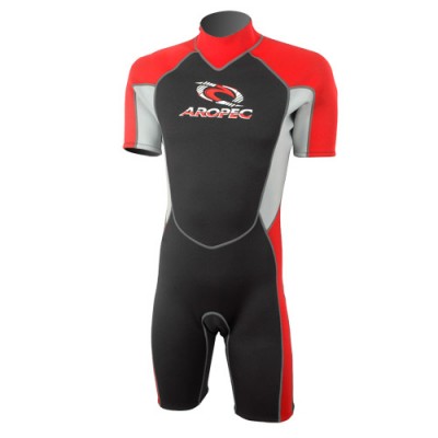 Στολή κοντή νεοπρέν 2.5mm κόκκινη Aropec (surfDS-3B130M-2.5MM-RD)