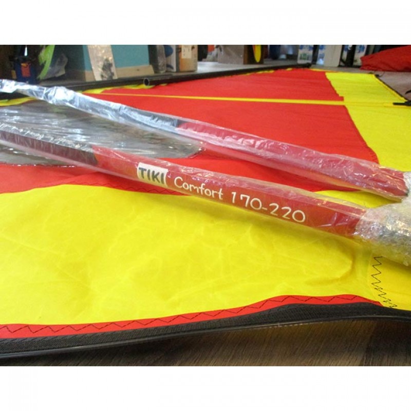 Trainer V2 5,0 Dacron sail - Ολοκληρωμένο σετ πανί για windsurf με RDM epoxy άλμπουρο - ΤΙΚΙ (surf100450)