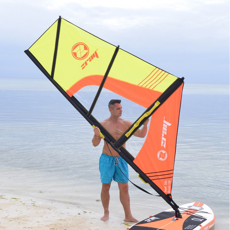 zray Ολοκληρωμένο σετ πανί 3.0 για windsurf με epoxy άλμπουρο και βάση (surf3733)