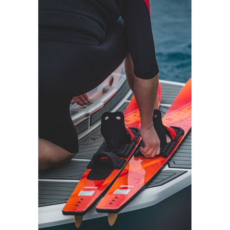 Πέδιλα για θαλάσσιο σκι Jobe Allegre 59'' κόκκινα (surf0401-203322002-59)