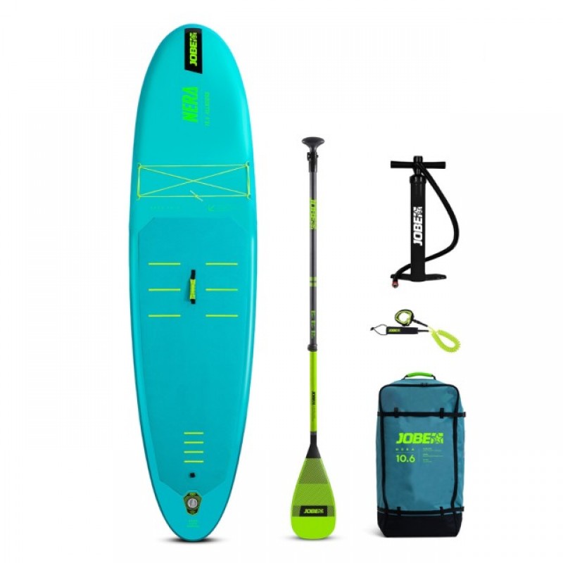 Jobe Φουσκωτή σανίδα SUP 10'6" Nera Lite Πακέτο - Teal (surf486425004)