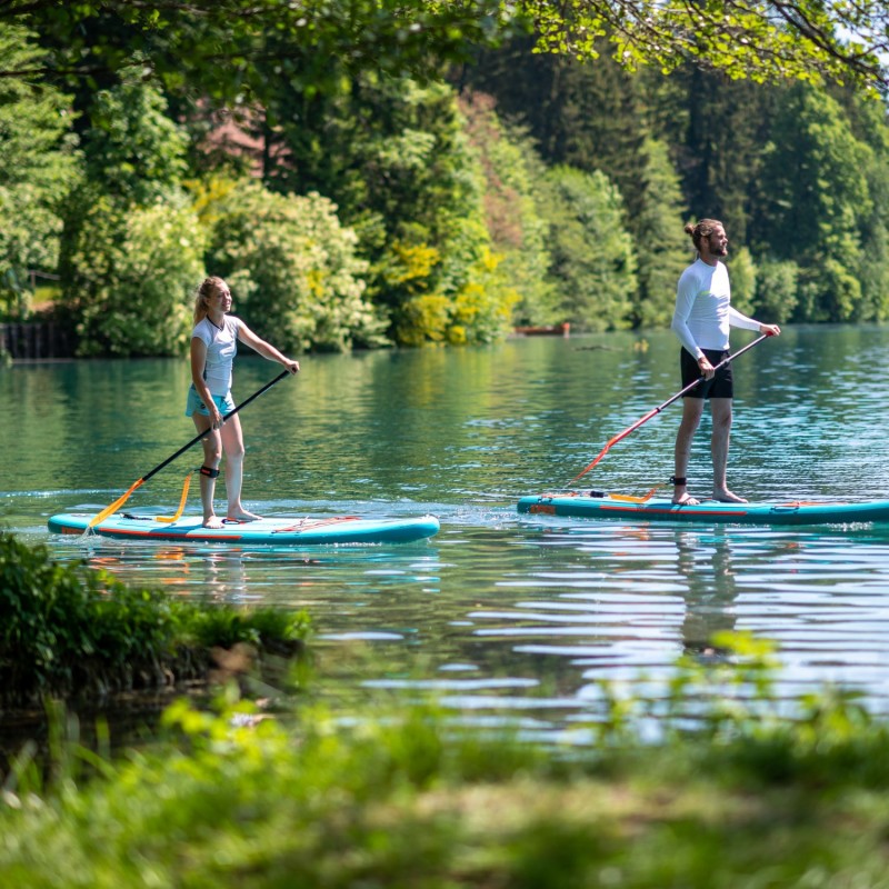 Jobe Φουσκωτή σανίδα SUP 11'6'' Duna Πακέτο με κουπί Stream 40 - Teal Blue (surf486423007)