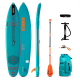 Jobe Φουσκωτή σανίδα SUP 11'6'' Duna Πακέτο με κουπί Stream 40 - Teal Blue (surf486423007)
