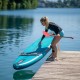 Jobe Φουσκωτή σανίδα SUP 11'6'' Duna Πακέτο με κουπί Stream 40 - Teal Blue (surf486423007)