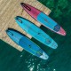 Jobe Φουσκωτή σανίδα SUP 11'6'' Duna Πακέτο με κουπί Stream 40 - Teal Blue (surf486423007)