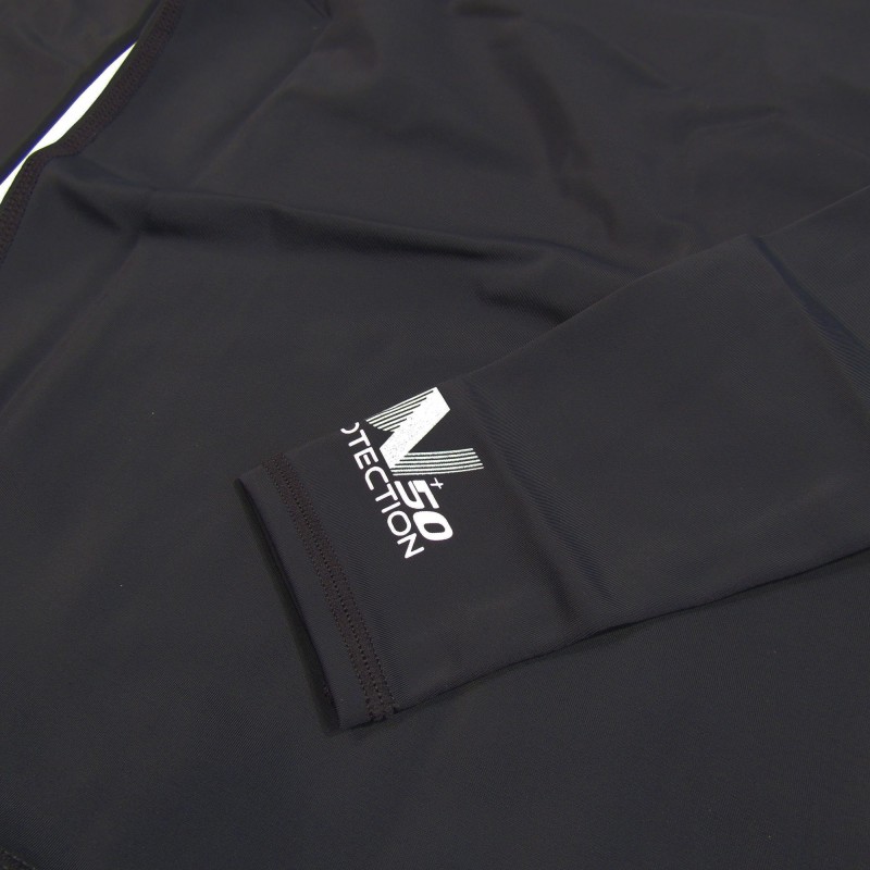 UV αντηλιακή λύκρα με μακρύ μανίκι Γυναικεία Στενή εφαρμογή Μαύρη - Aropec (surf03022-51W-ΒΚ)