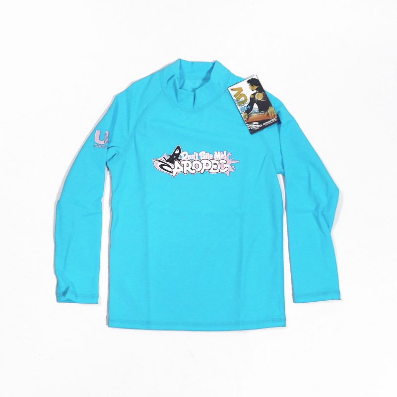UV παιδική λύκρα μπλούζα με μακρύ μανίκι τιρκουάζ Aropec (surf03023-51C-TQ)