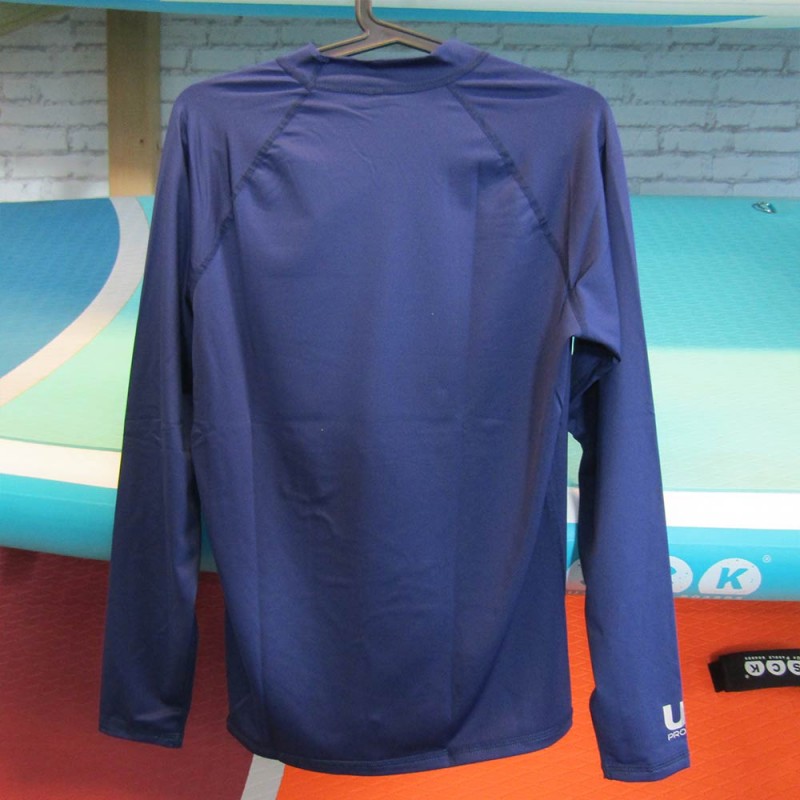 UV αντηλιακή λύκρα με μακρύ μανίκι Ανδρική Στενή εφαρμογή Σκούρο μπλε - Aropec (surf03022-51M-NV)