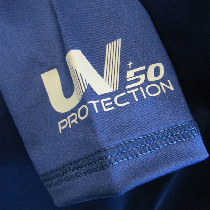 UV αντηλιακή λύκρα με μακρύ μανίκι Ανδρική Στενή εφαρμογή Σκούρο μπλε - Aropec (surf03022-51M-NV)