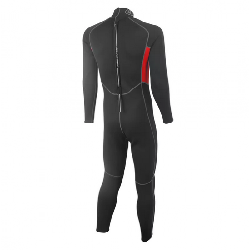 Στολή νεοπρενίου 1mm ολόσωμη ανδρική κόκκινη Aropec (surfDS-5B137M-1mm-RD)
