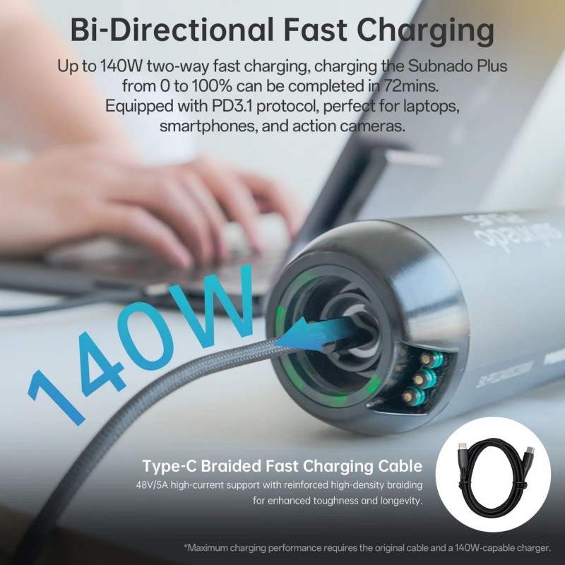 Ηλεκτρικό SeaScooter SUBNADO PLUS - Waydoo (surf2810)